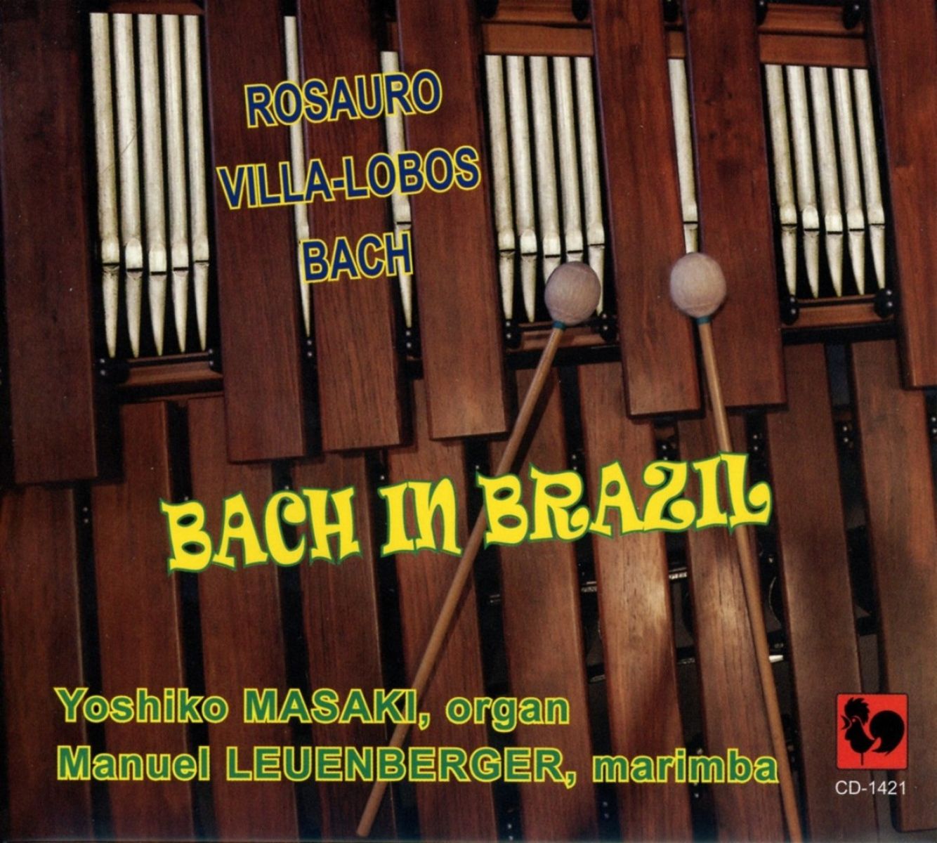 Afbeelding van Yoshiko Masaki & Manuel Leuenberger - Bach In Brazil