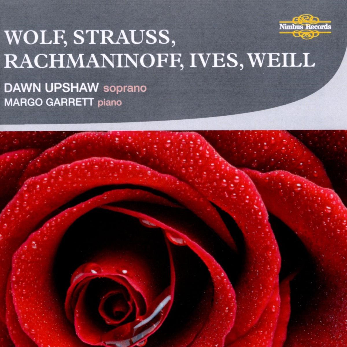 Afbeelding van Dawn Upshaw & Margo Garrett - Wolf, Strauss, Rachmaninoff, Ives, Weill