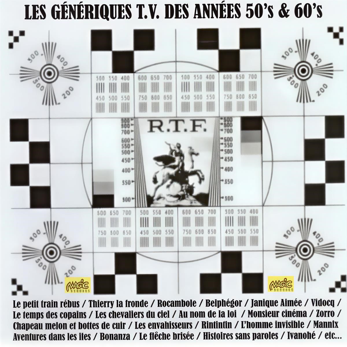 Various Artists - Les Generiques T.V. Des Annees 50's & 60's