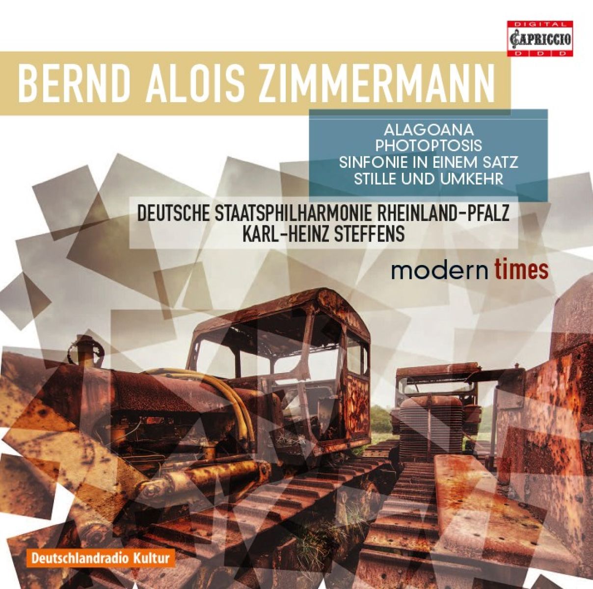 Afbeelding van Staatsphilharmonie Rheinland-Pfalz, Karl-Heinz Steffens - Zimmermann: Alagoana | Sinfonie In Einem Satz | Photoptosis | Stille Und Umkehr