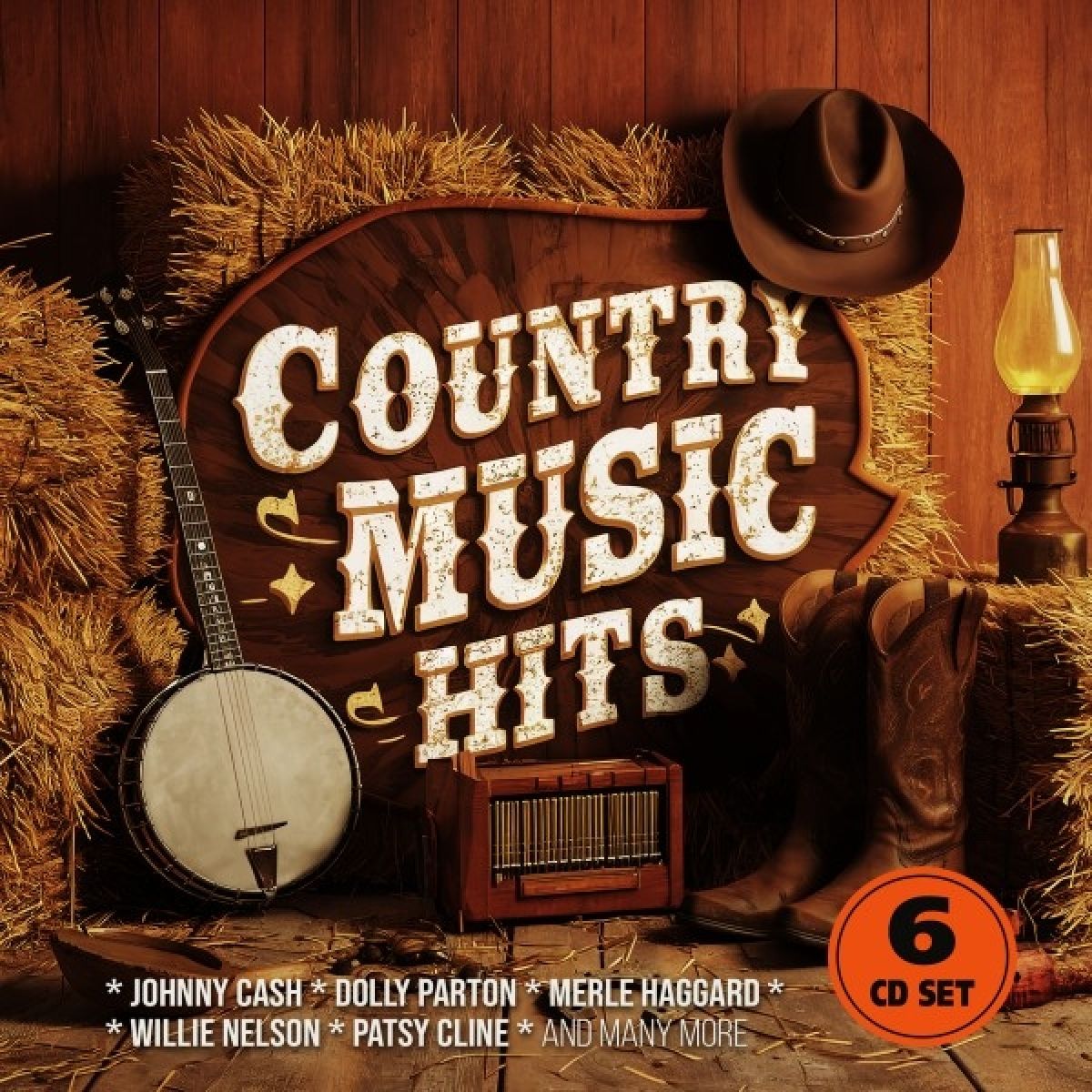 Afbeelding van Various Artists - Country Music Hits