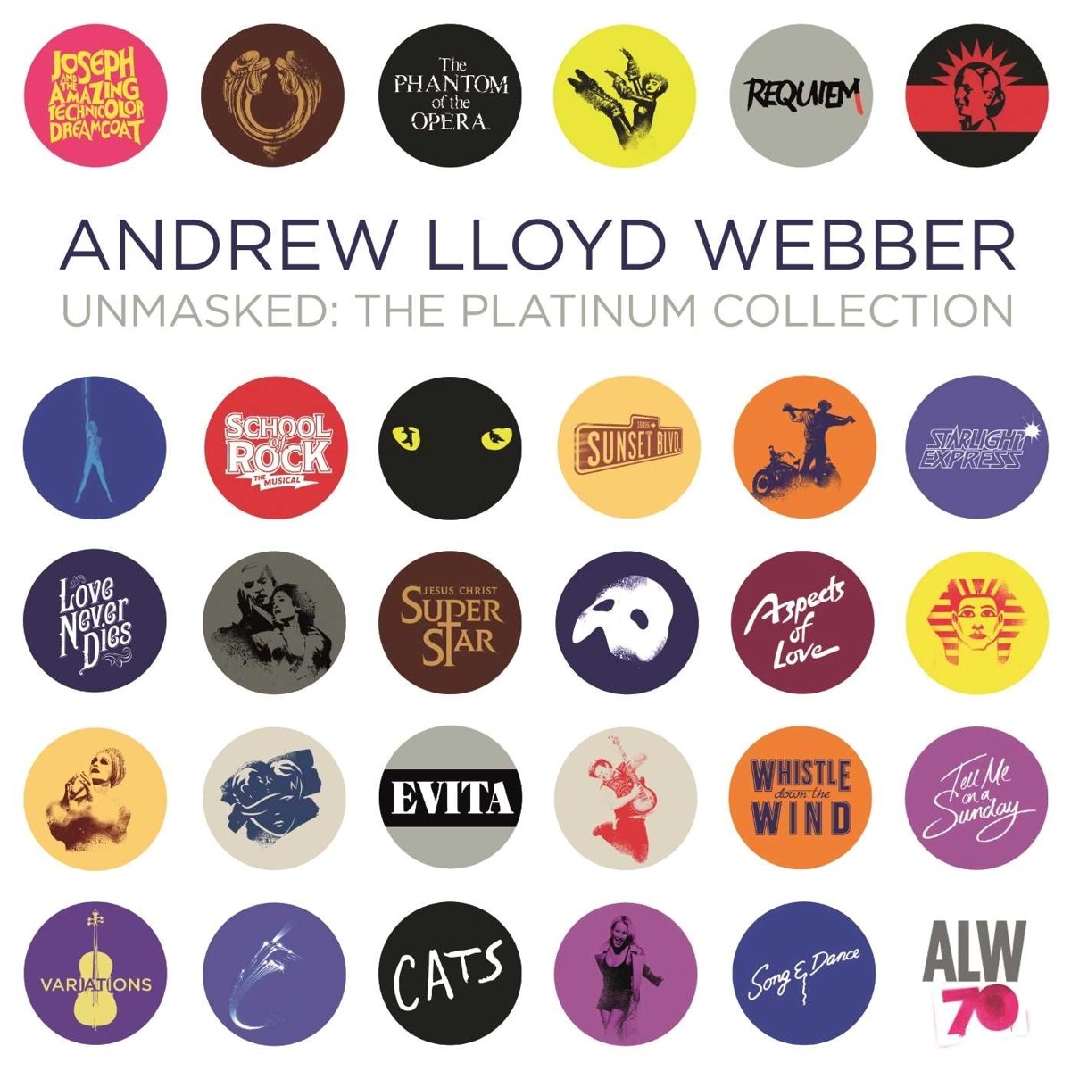 Afbeelding van Andrew Lloyd Webber - Unmasked: The Platinum Collection
