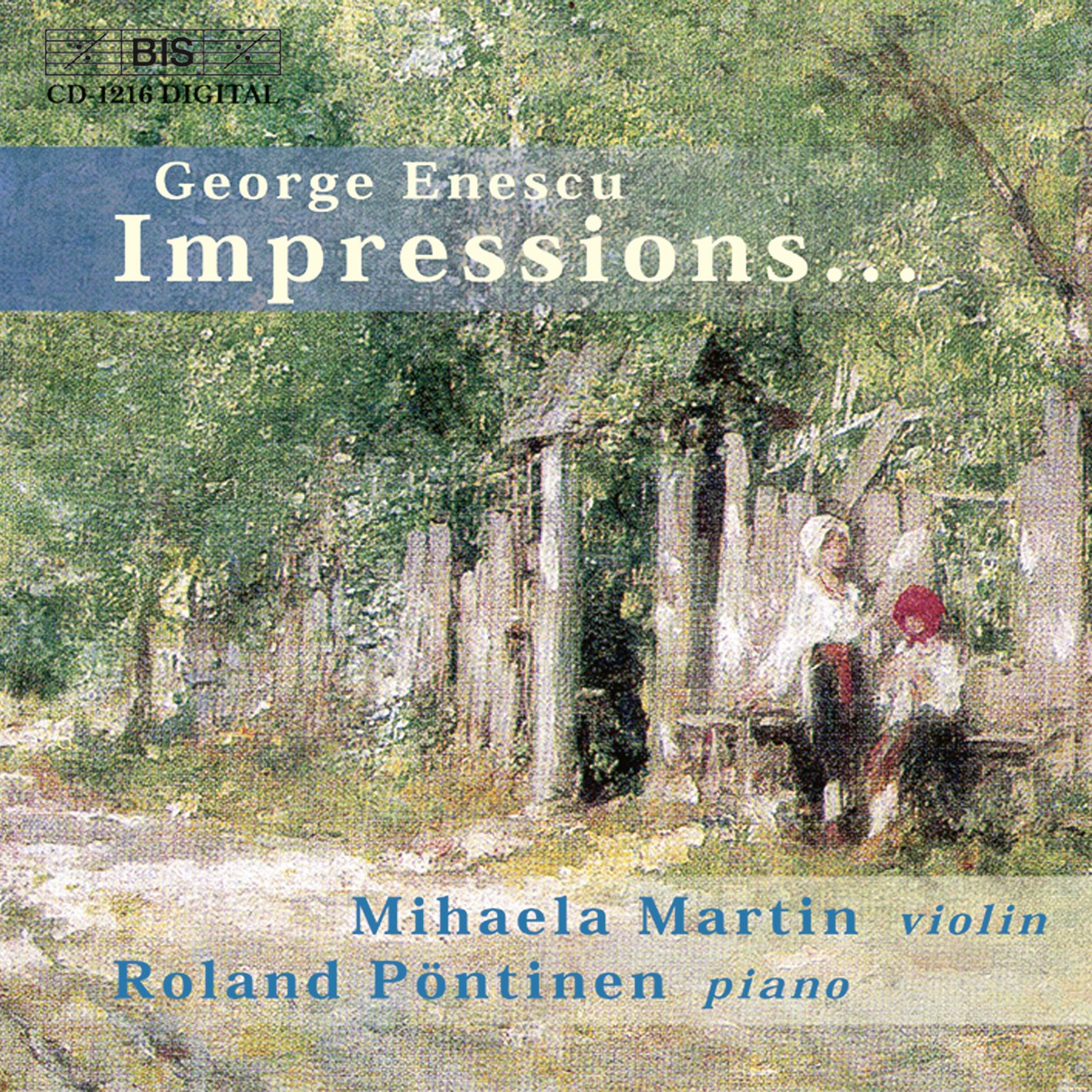 Afbeelding van Michaela Martin & Roland Pöntinen - Enescu: Impressions D'Enfance For Violin And Piano