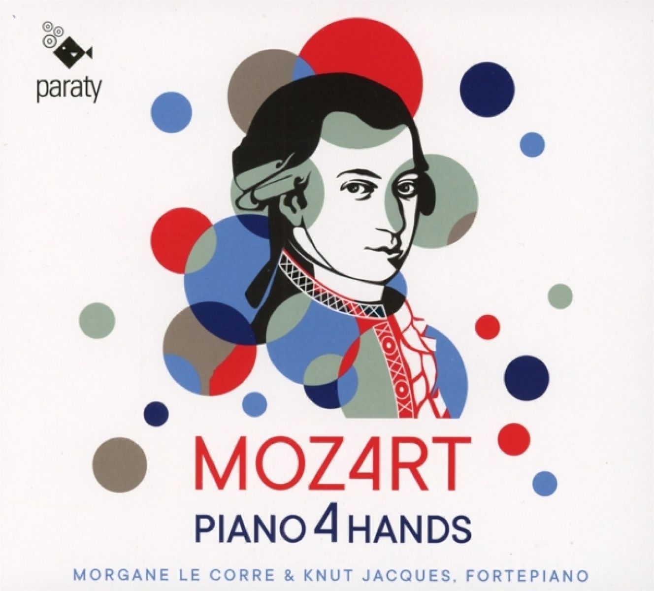 Afbeelding van Knut Jacques & Morgane Le Corre - Mozart Piano 4 Hands