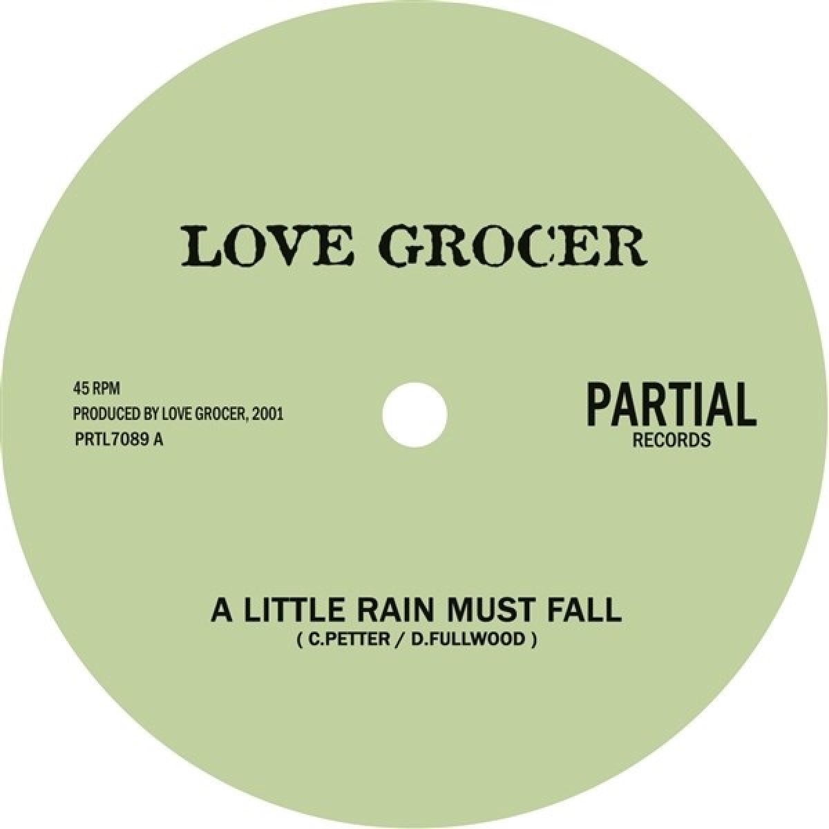 Afbeelding van Love Grocer - A Little Rain Must Fall