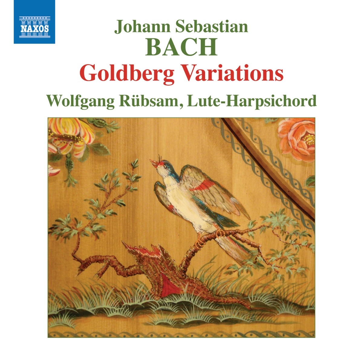 Afbeelding van Wolfgang Rübsam - J.S. Bach: Goldberg Variations, for keyboard (Clavier-Übung IV), BWV 988 (BC L9)