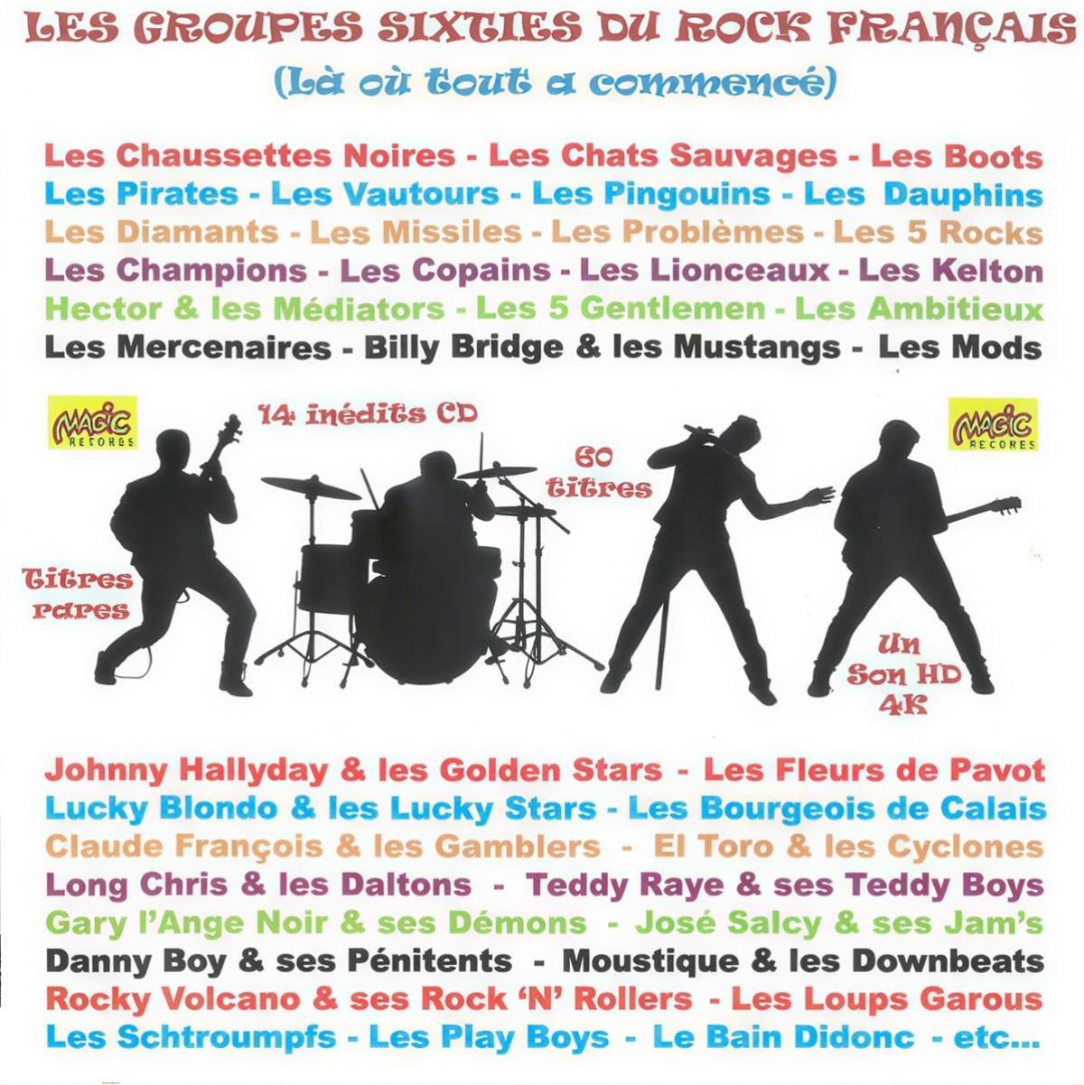 Afbeelding van Various Artists - Les Groupes Sixties De Rock Français