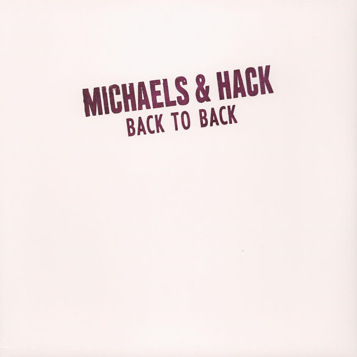Afbeelding van Michaels & Hack - Back To Back