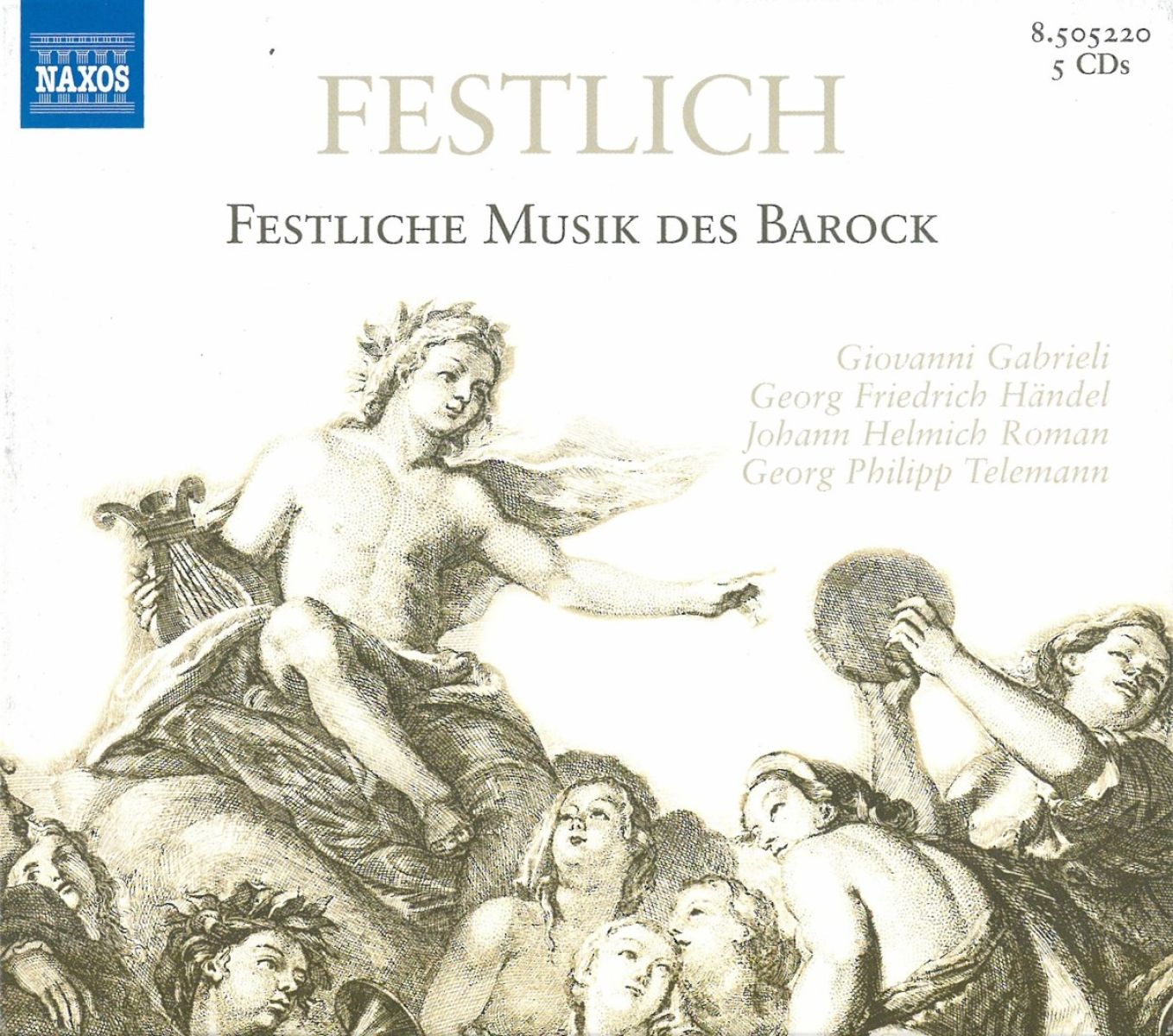 Afbeelding van Various Artists - Festliche Musik Des Barock