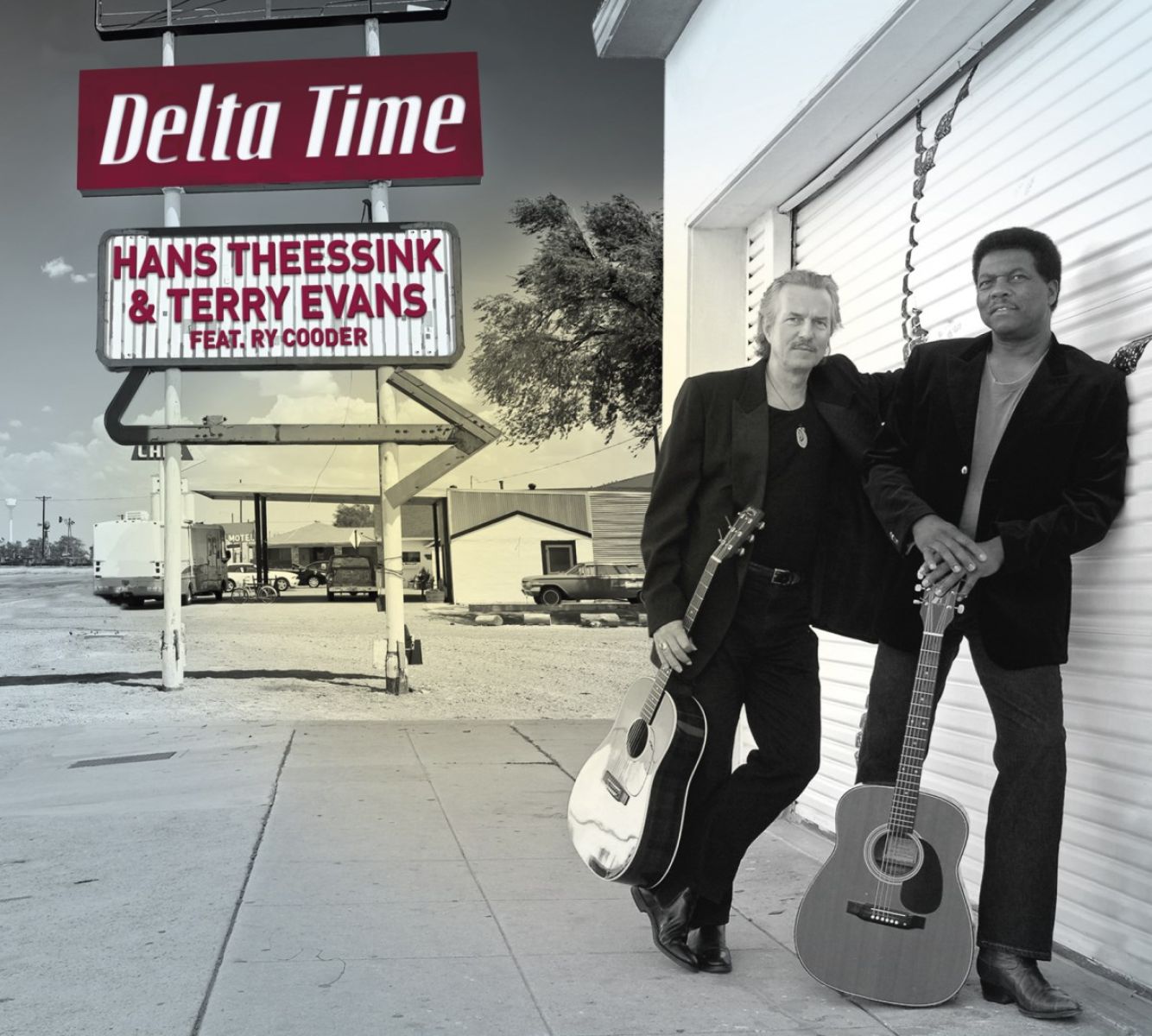 Afbeelding van Hans Theessink & Terry Evans Feat. Ry Cooder - Delta Time