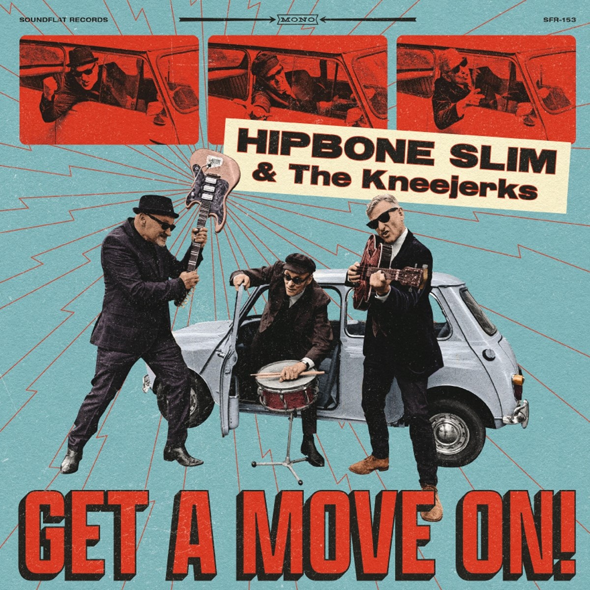 Afbeelding van Hipbone Slim & The Kneejerks - Get A Move On!