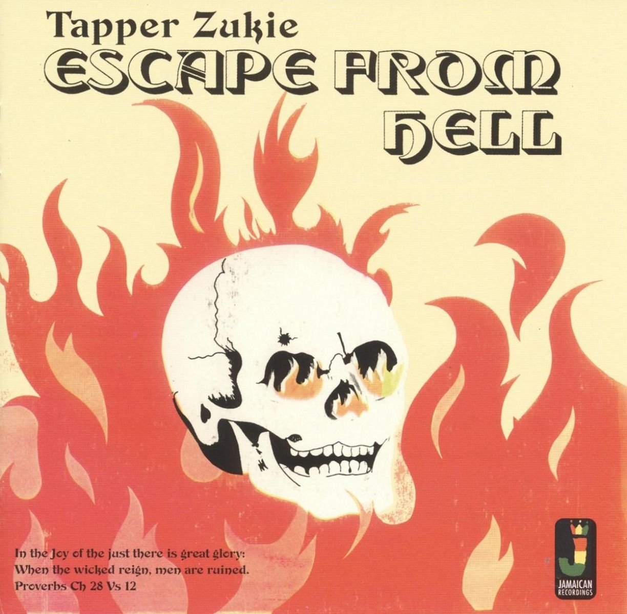 Afbeelding van Tapper Zukie - Escape From Hell