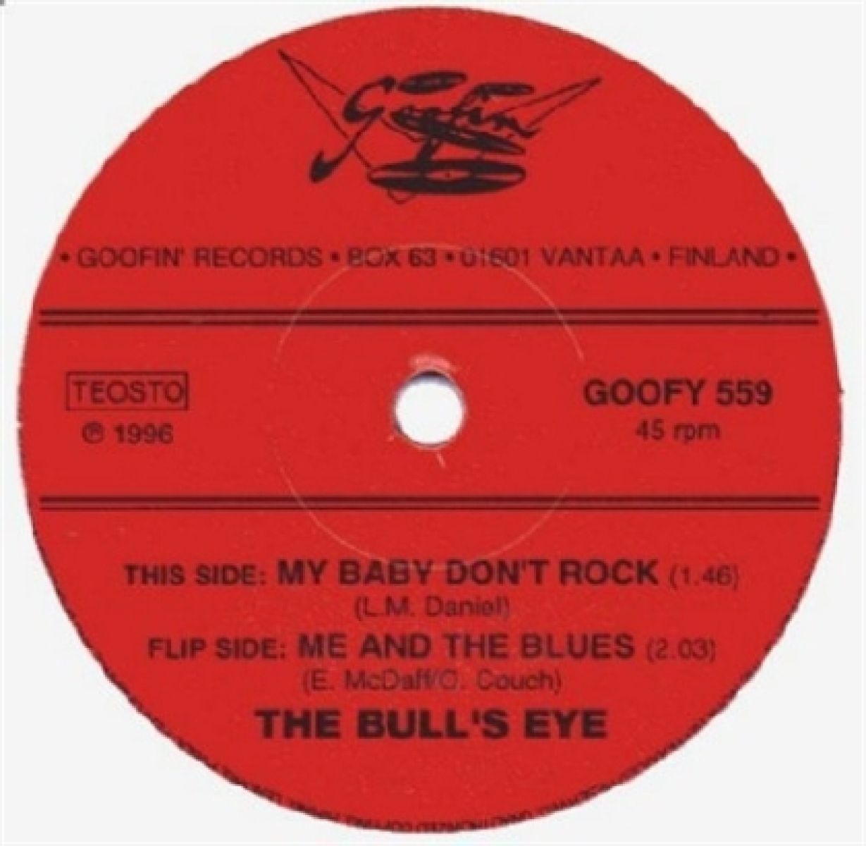 Bull's Eye - My Baby Don't Rock