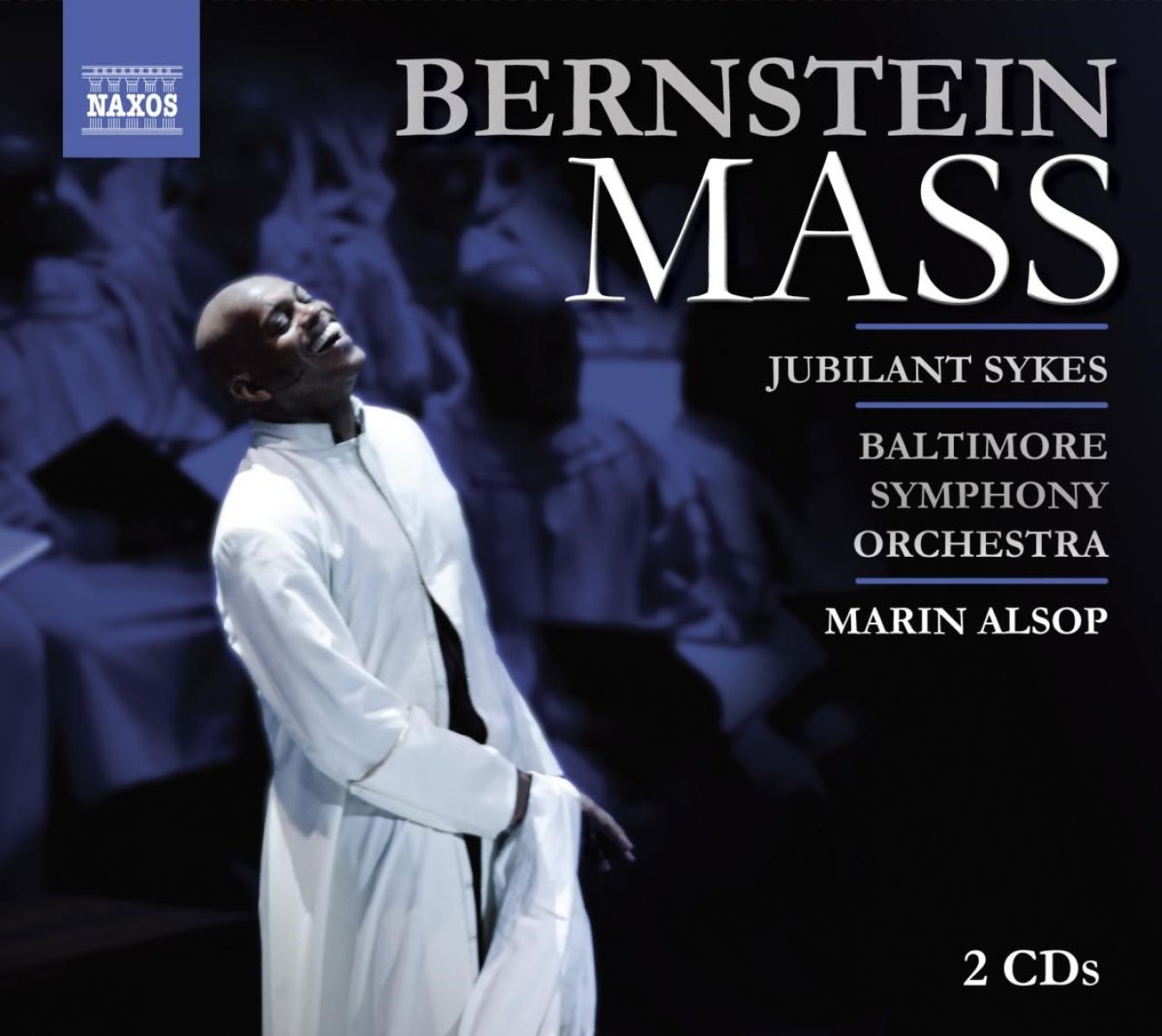 Afbeelding van Jubilant Sykes, Baltimore Symphony Orchestra, Marin Alsop - Bernstein: Mass