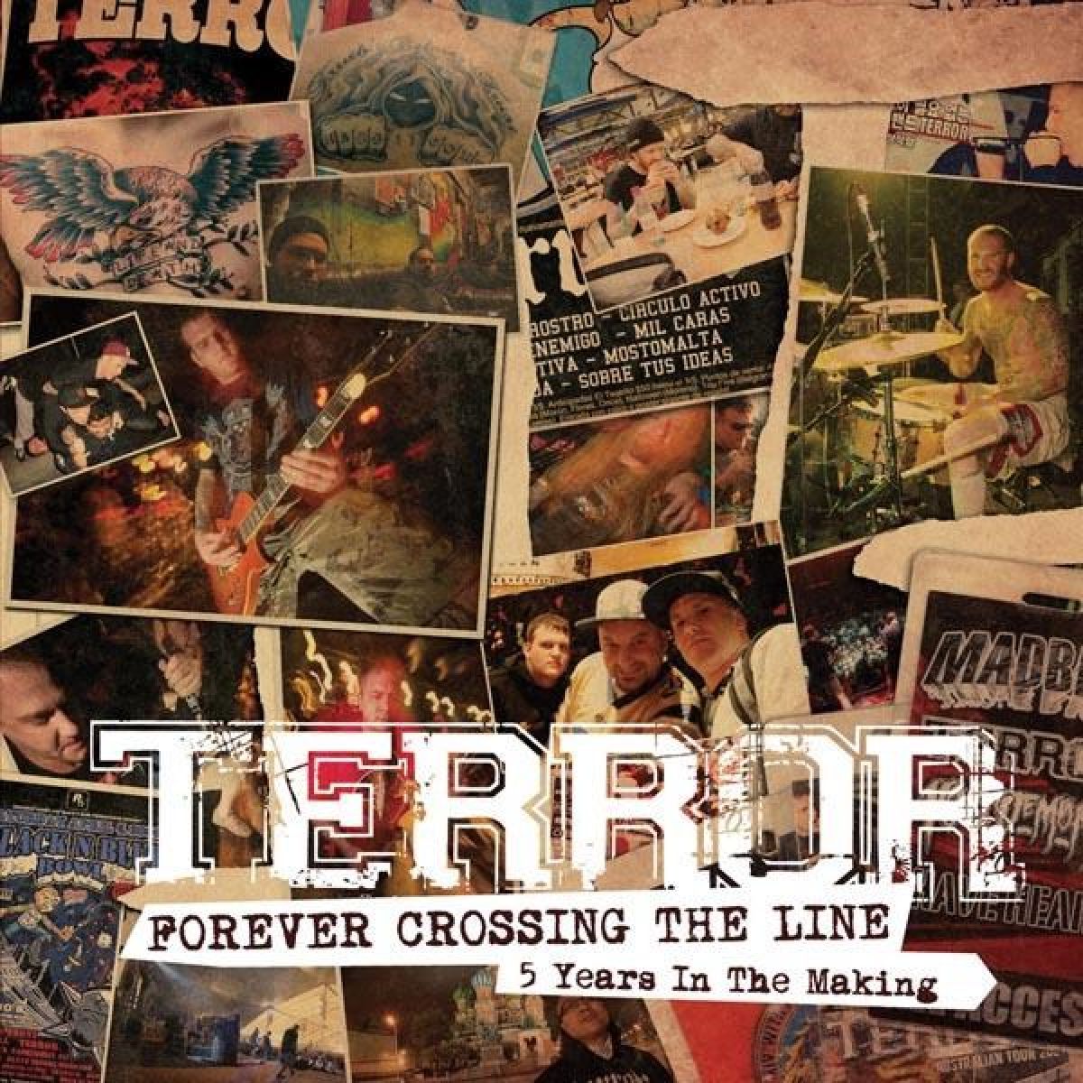 Afbeelding van Terror - Forever Crossing The Line: 5 Years In The Making