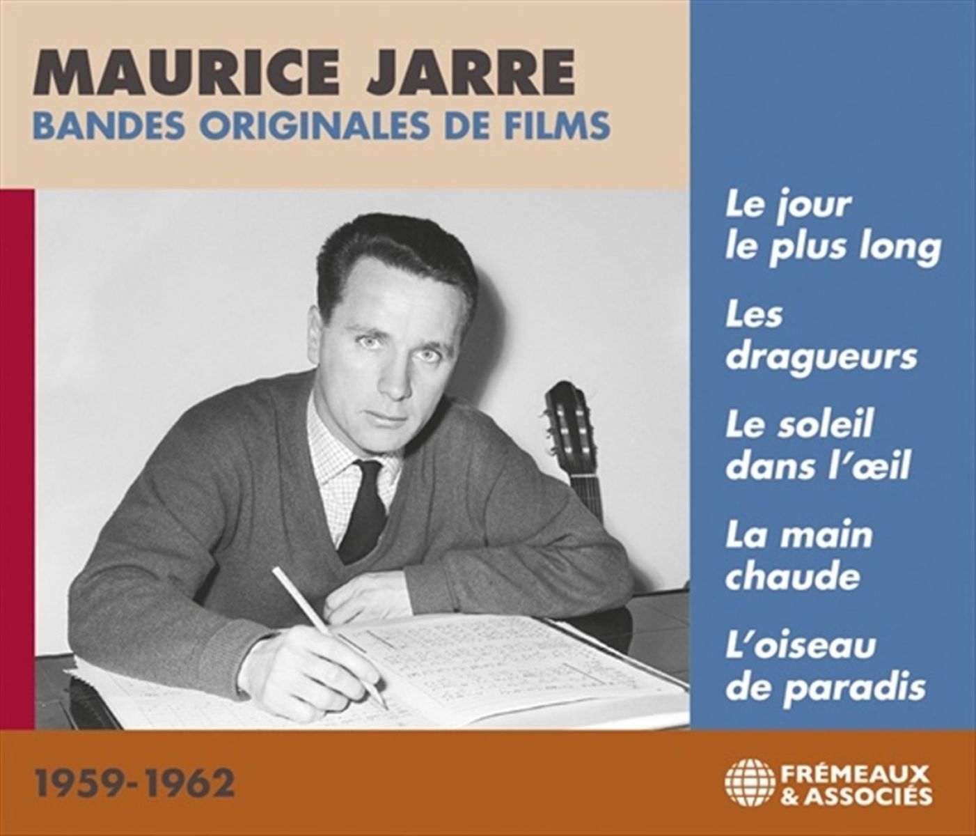 Afbeelding van Maurice Jarre - Bandes Originales De Films 1959 - 1962