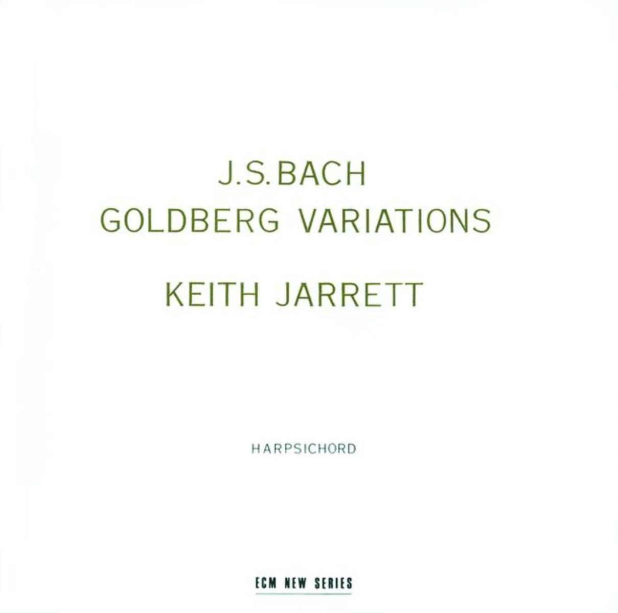 Afbeelding van Keith Jarrett - J.S. Bach: Goldberg Variations