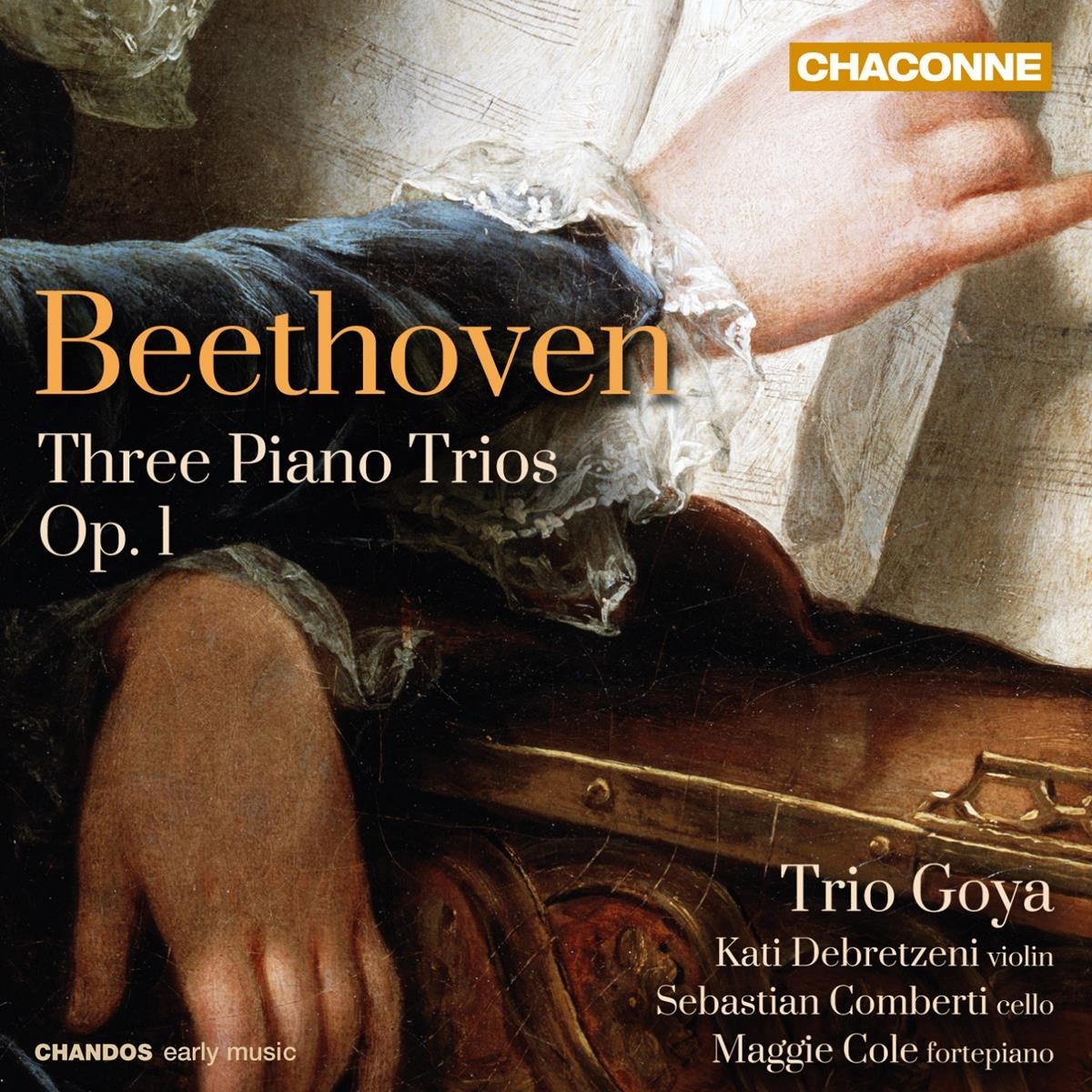 Afbeelding van Trio Goya, Kati Debretzeni, Sebastian Comberti, Maggie Cole - Beethoven: Three Piano Trios Op. 1