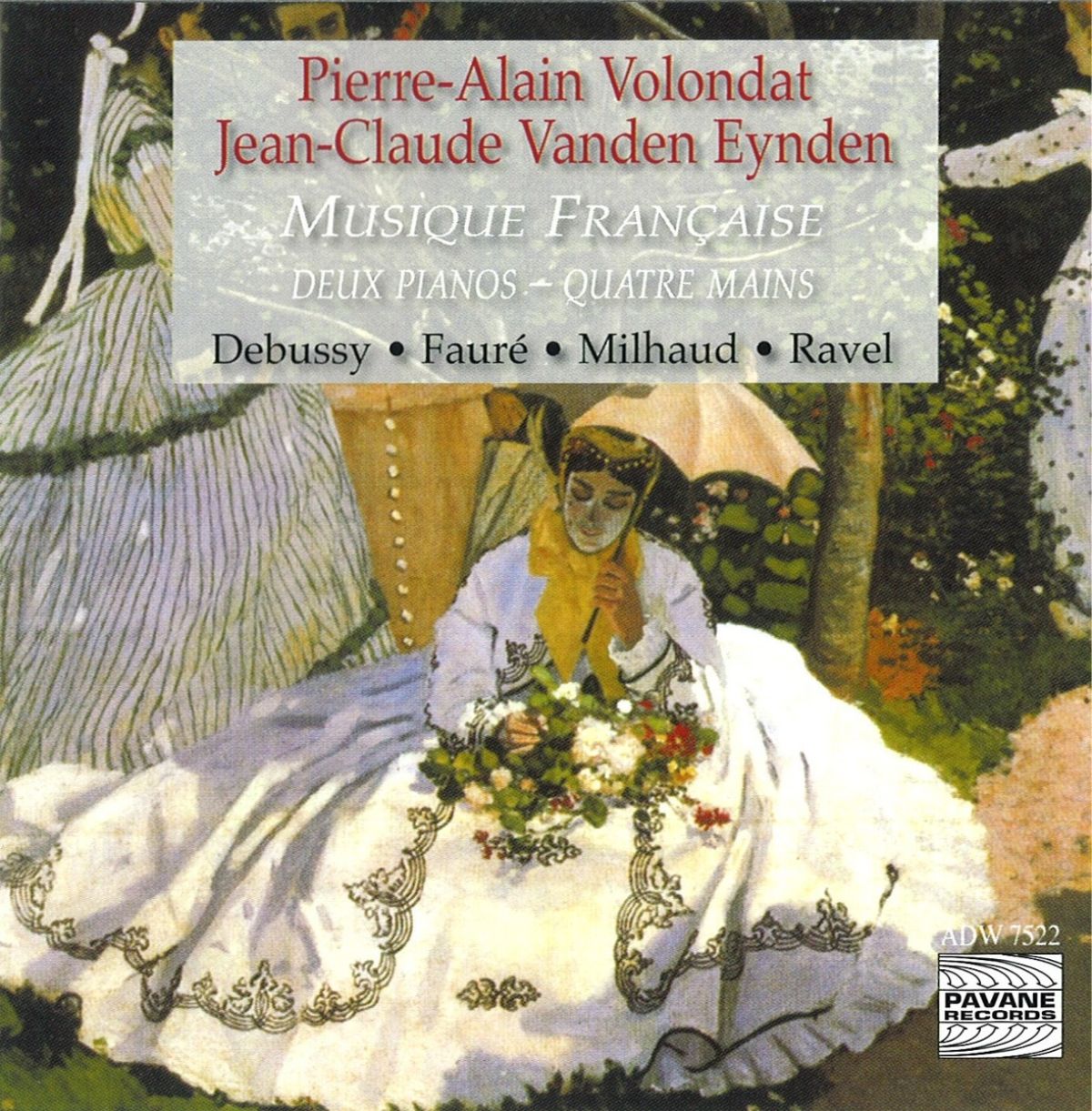 Afbeelding van Pierre-Alain Volondat & Jean-Claude Vanden Eynden - Musique Française