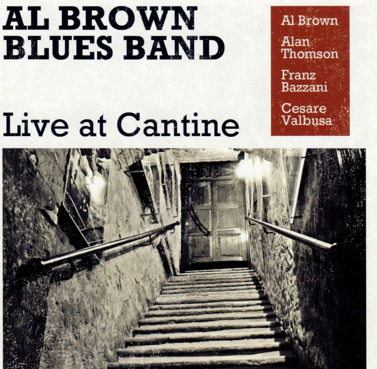 Afbeelding van Al Brown Blues Band - Live At Cantine