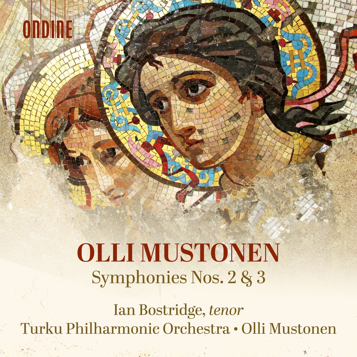 Afbeelding van Ian Bostridge, Turku Philharmonic Orchestra, Olli Mustonen - Mustonen: Symphony No.3 & No.2