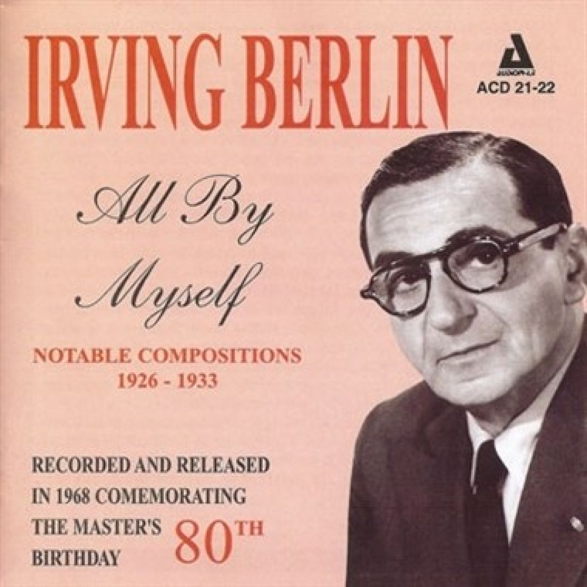 Various Artists - Irving Berlin: All By Myself