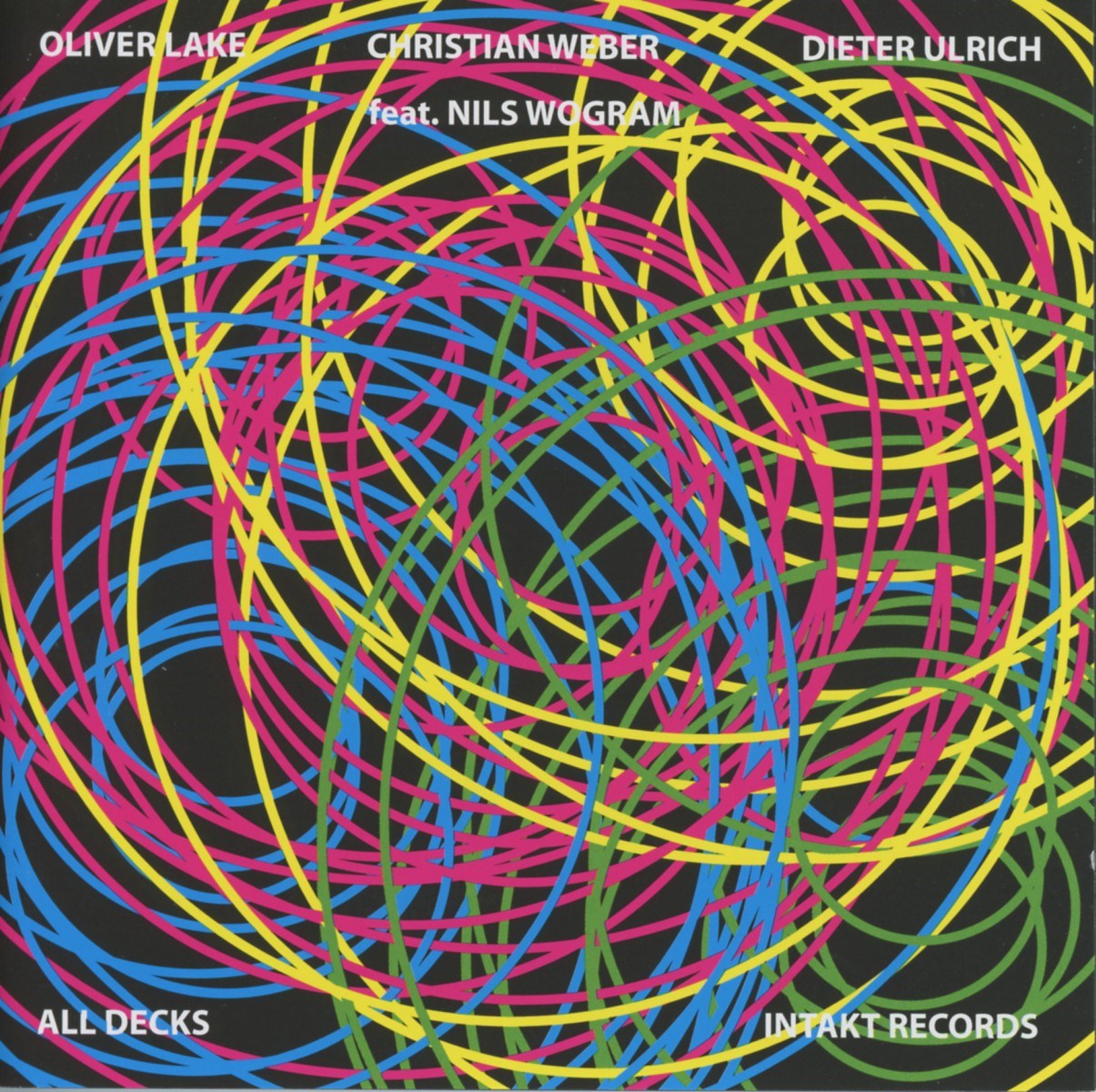 Afbeelding van Oliver Lake, Christian Weber, Dieter Ulrich, Nils Wogram - All Decks
