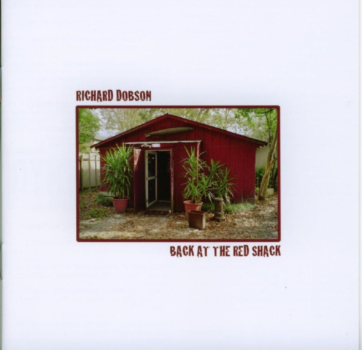 Afbeelding van Richard Dobson - Back At The Red Shack