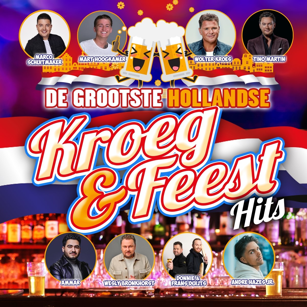 Afbeelding van Various Artists - De Grootste Hollandse Kroeg & Feest Hits