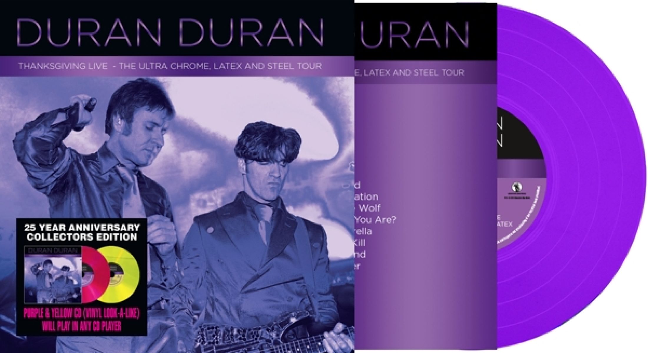 Afbeelding van Duran Duran - Thanksgiving Live - The Ultra Chrome, Latex And Steel Tour