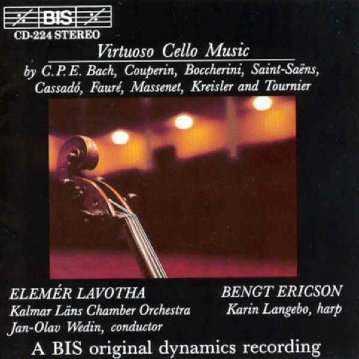 Afbeelding van Kalmar Läns Chamber Orchestra, Jan-Olav Wedin - Virtuoso Cello Music