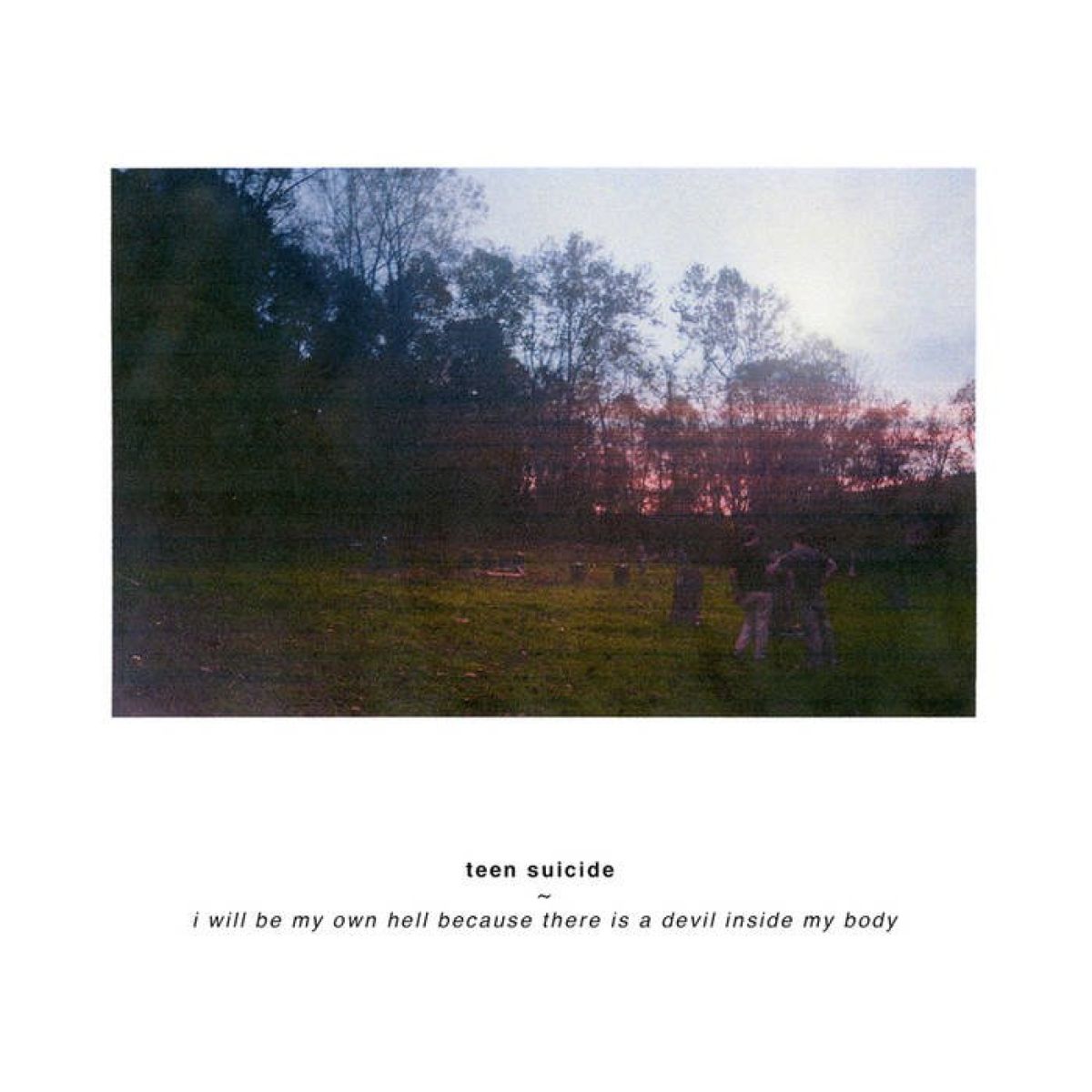 Afbeelding van Teen Suicide - I Will Be My Own Hell Because There Is A Devil Inside My Body