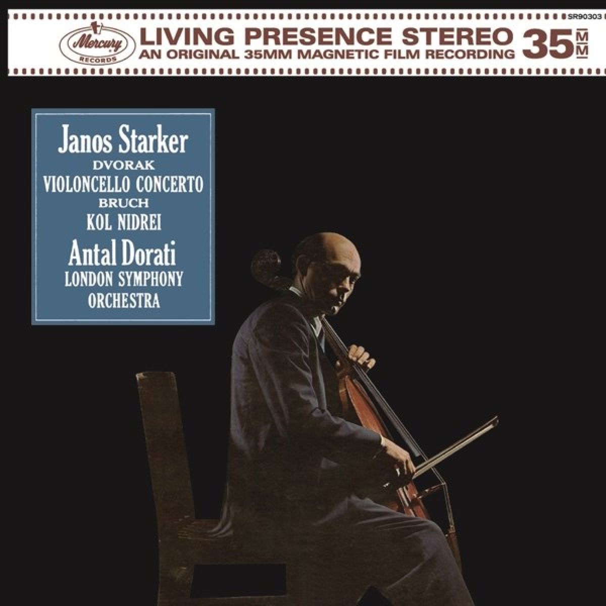 Afbeelding van Janos Starker, London Symphony Orchestra, Antal Dorati - Dvořák: Violincello Concerto