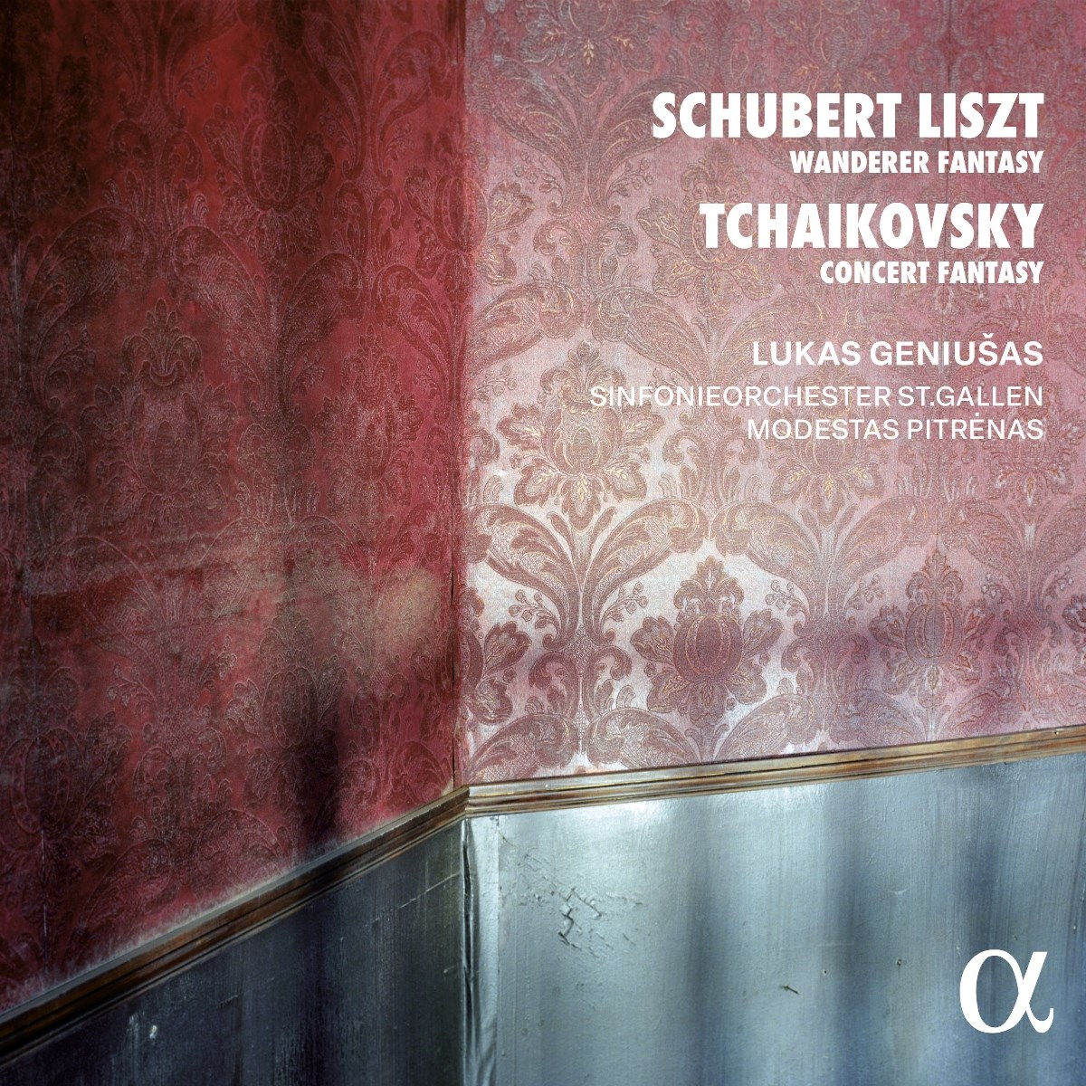 Afbeelding van Lukas Geniusas, Sinfonieorchester St. Gallen, Modestas Pitrenas - Schubert/Liszt: Wanderer Fantasy | Tchaikovsky: Concert Fantasy