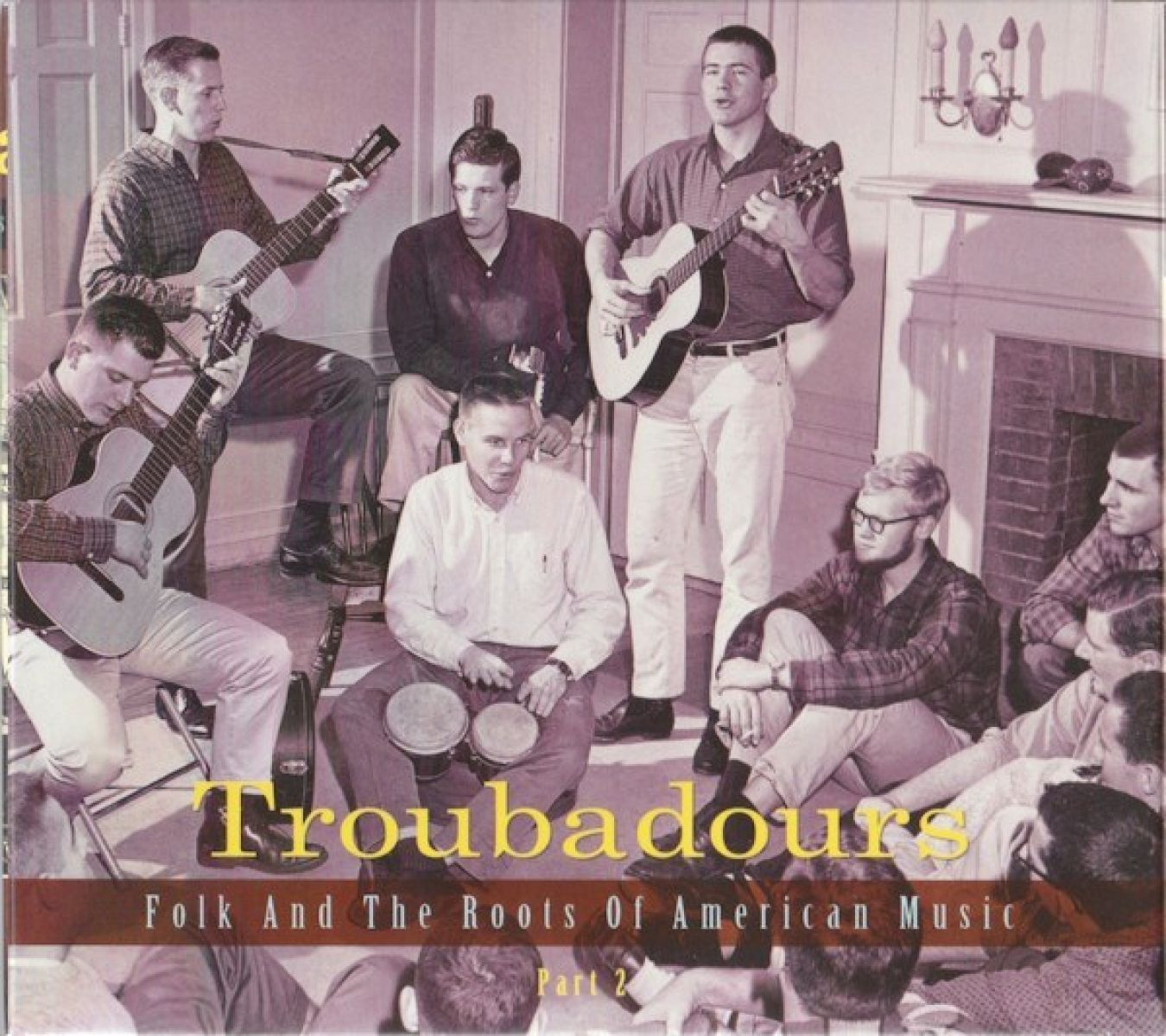 Afbeelding van Various Artists - Troubadours (Folk And The Roots Of American Music Part 2)