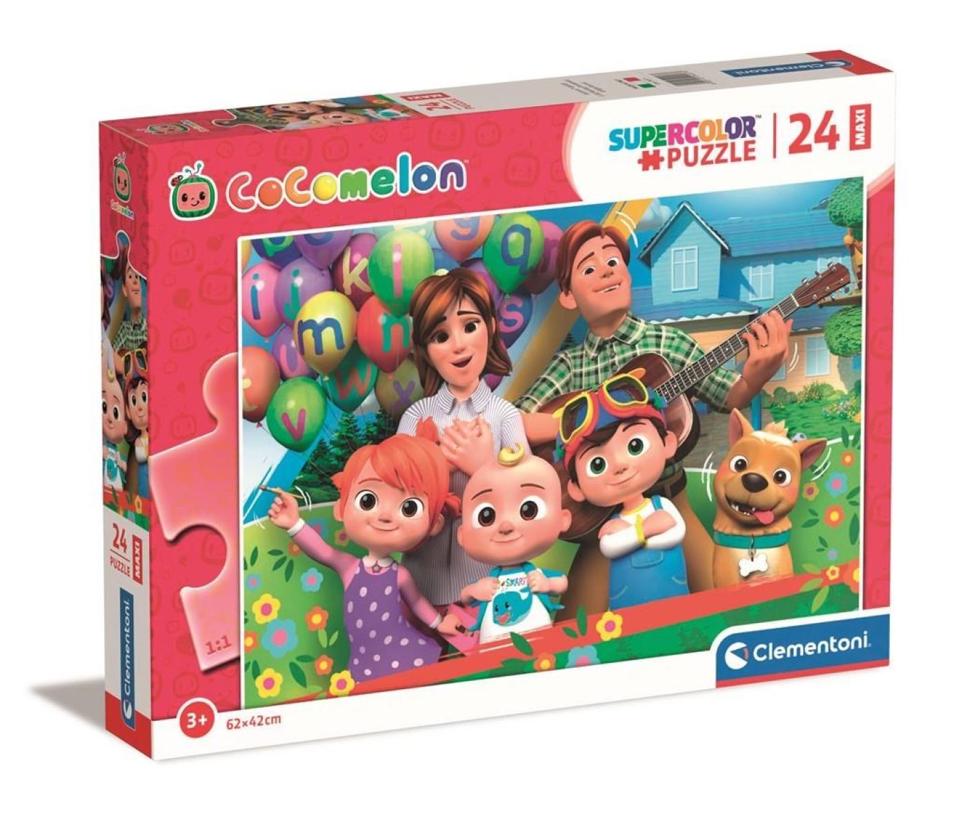Afbeelding van Cocomelon - MAXI 3 (24 stukjes)