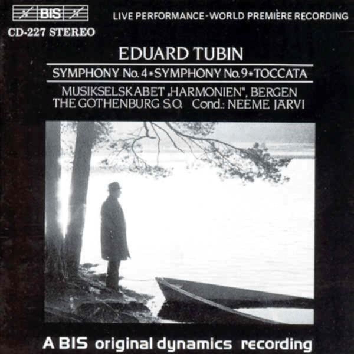 Afbeelding van Bergen Philharmonic Orchestra, Neeme Järvi - Tubin: Symphony Nos. 4 & 9