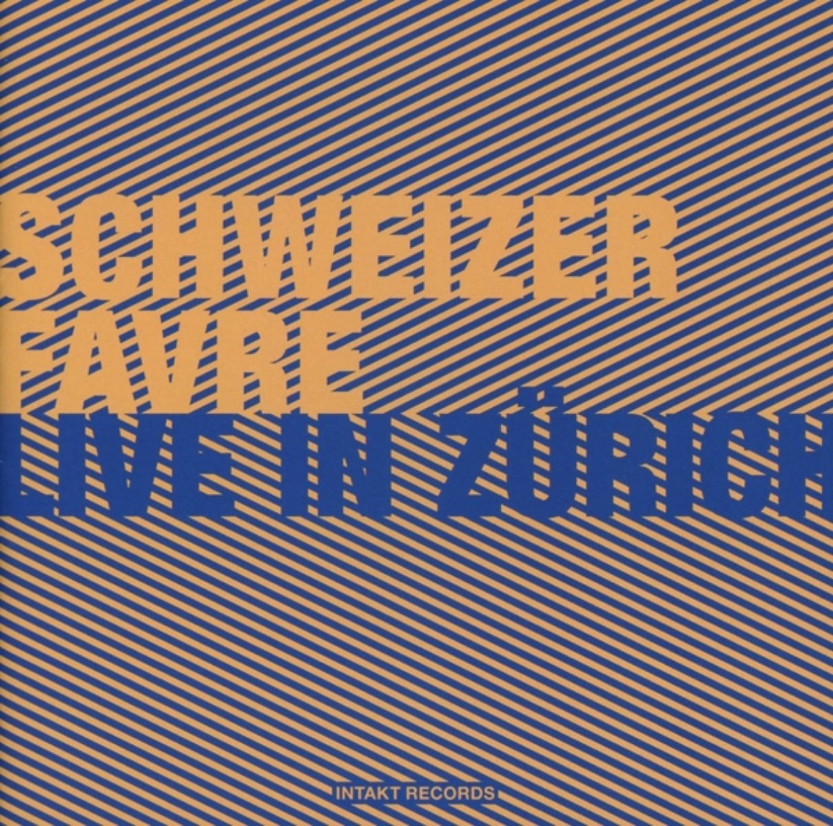 Afbeelding van Irène Schweizer & Pierre Favre - Live In Zürich
