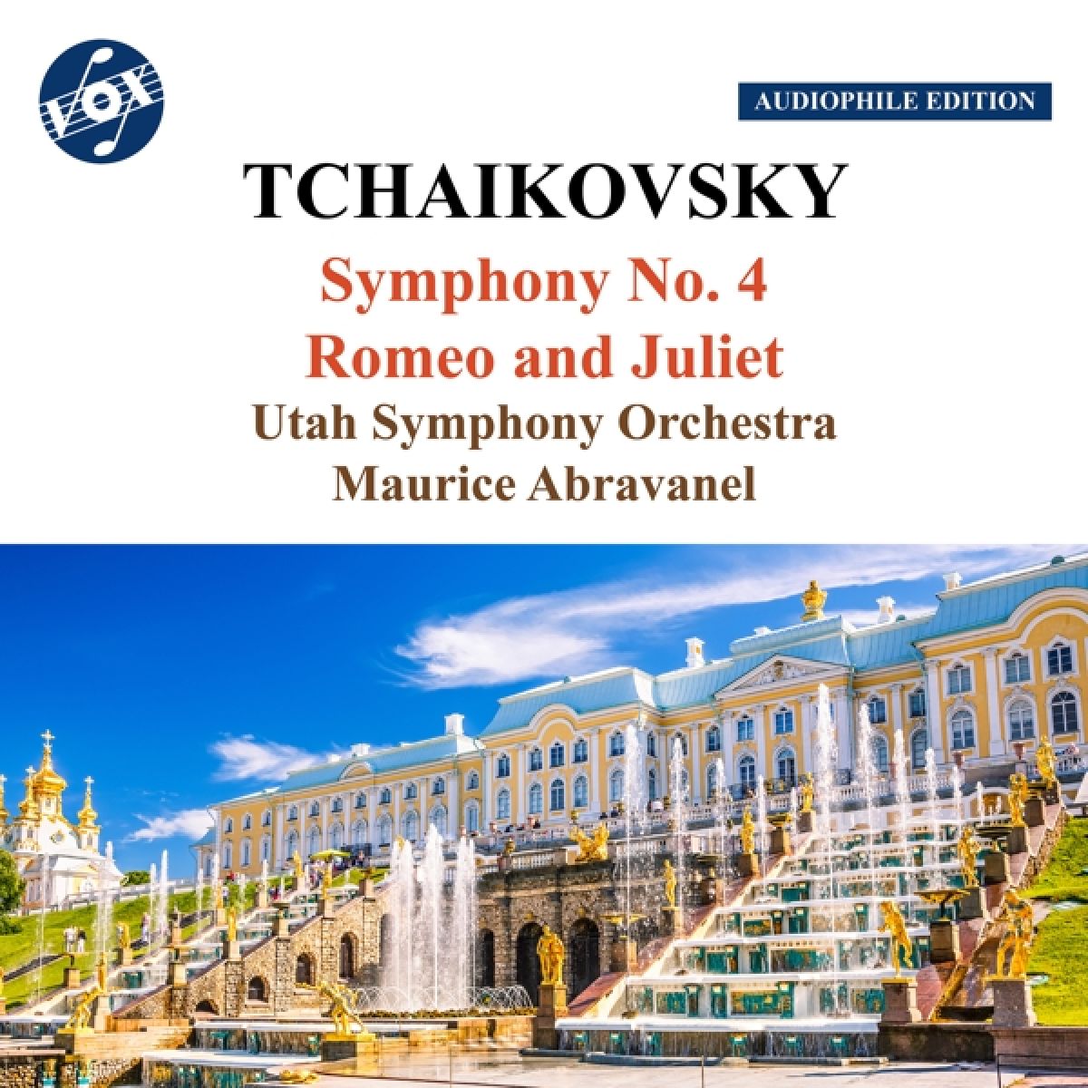 Afbeelding van Utah Symphony Orchestra, Maurice de Abravanel - Tschaikovsky: Symphony No. 4 | Romeo And Juliet