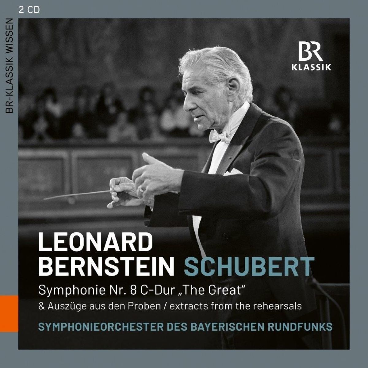 Afbeelding van Symphonieorchester des Bayerischen Rundfunks, Leonard Bernstein - Leonard Bernstein Conducts Franz Schubert: Symphony Nr.8 C-dur