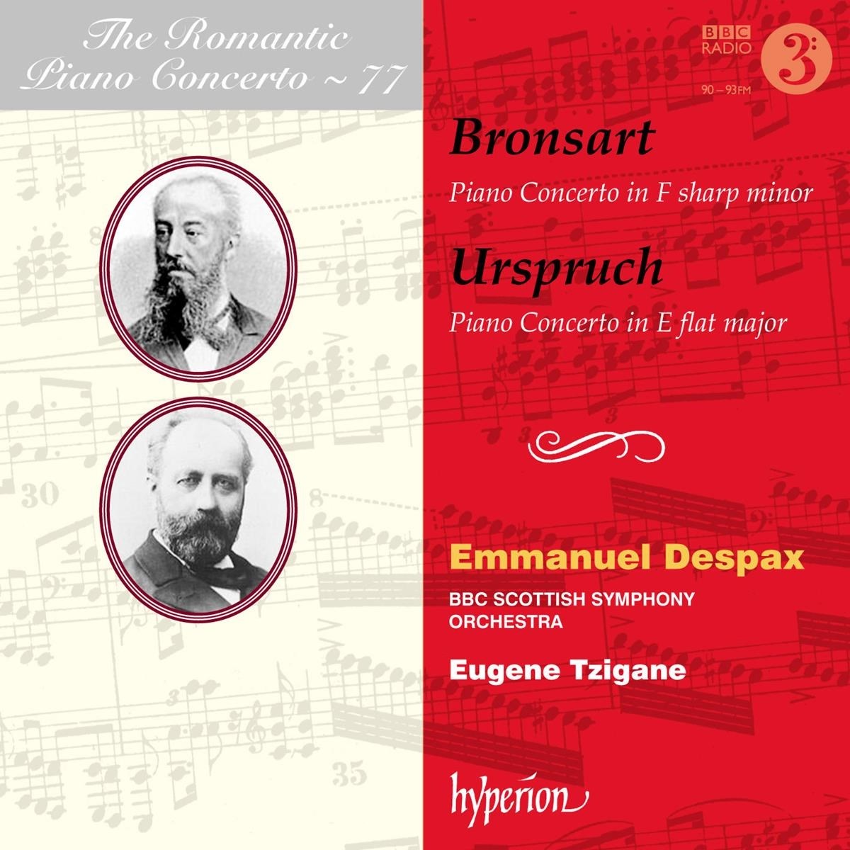 Emmanuel Despax, BBC Scottish Symphony Orchestra, Eugene Tzigane - Piano Concertos (Bronsart & Urspruch)