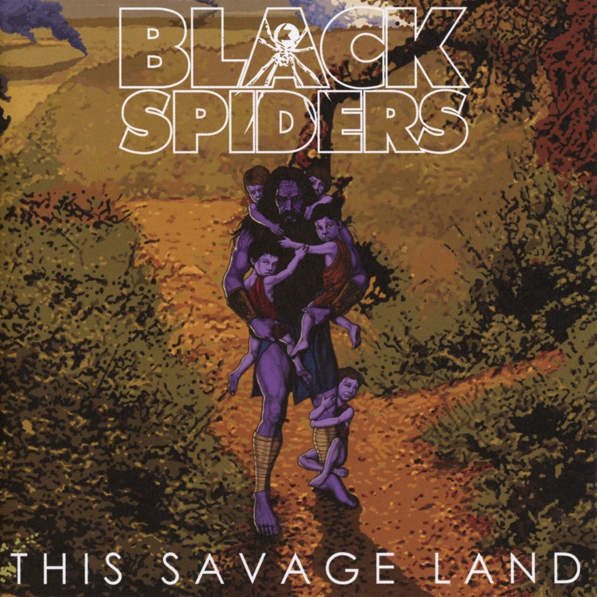 Afbeelding van Black Spiders - This Savage Land