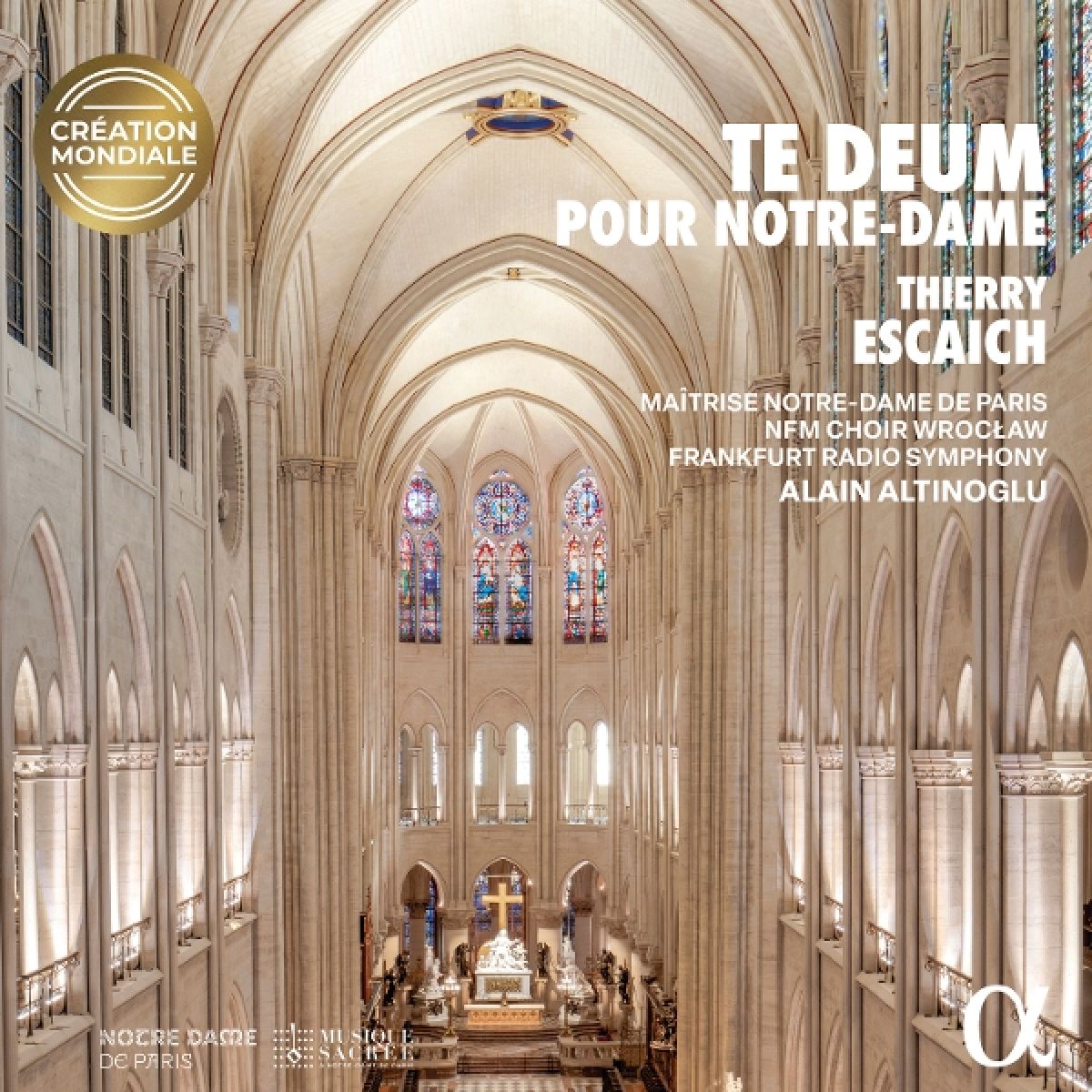 Afbeelding van Alain Altinoglu, Thierry Escaich, Maitrise Notre-Dame De Paris, NFM Choir, Frankfurt Radio Symphony - Escaich: Te Deum Pour Notre-Dame