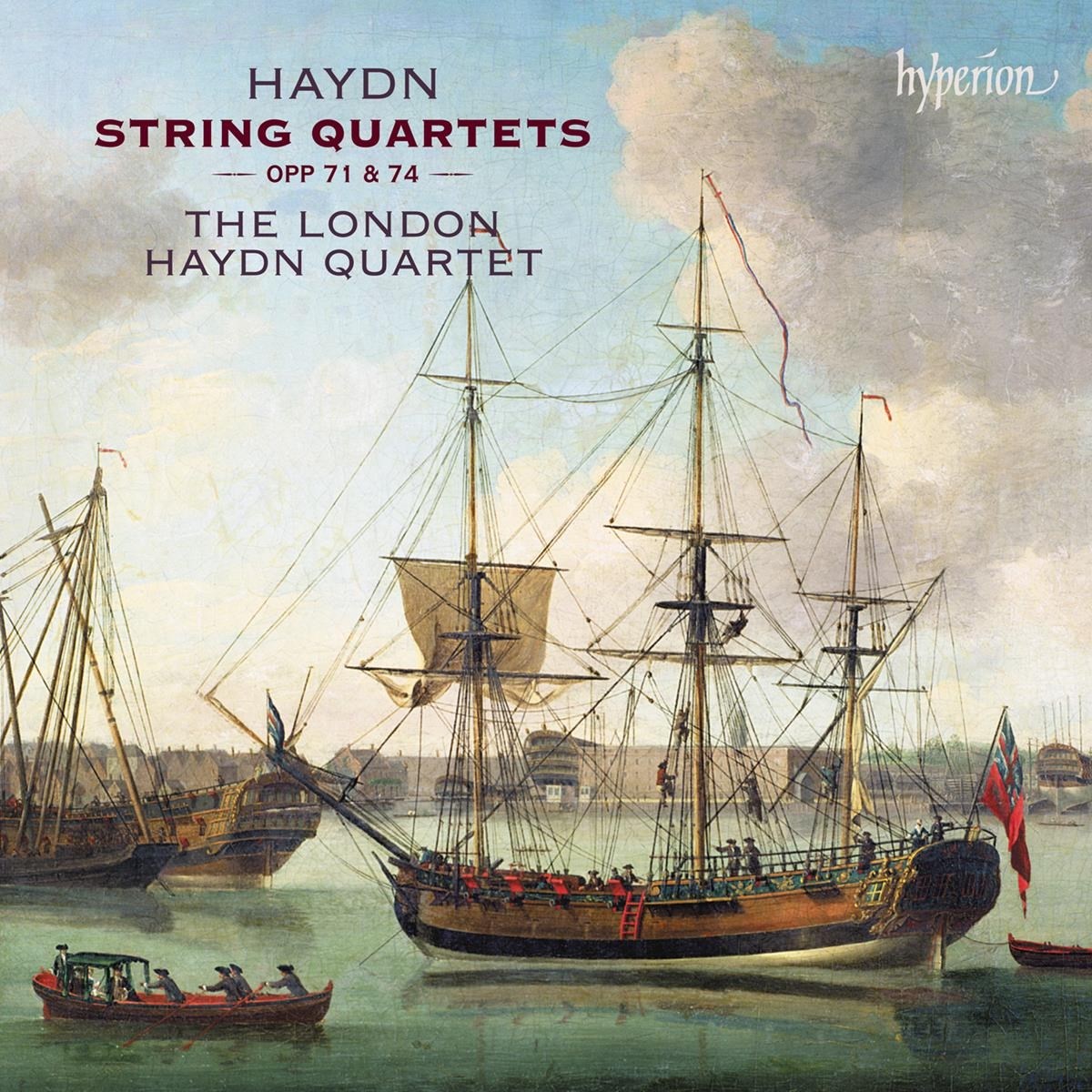 Afbeelding van London Haydn Quartet - String Quartets Opp 71 & 74