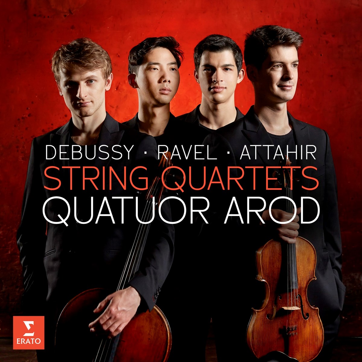 Afbeelding van Quatuor Arod - Debussy, Attahir, Ravel: String Quartets