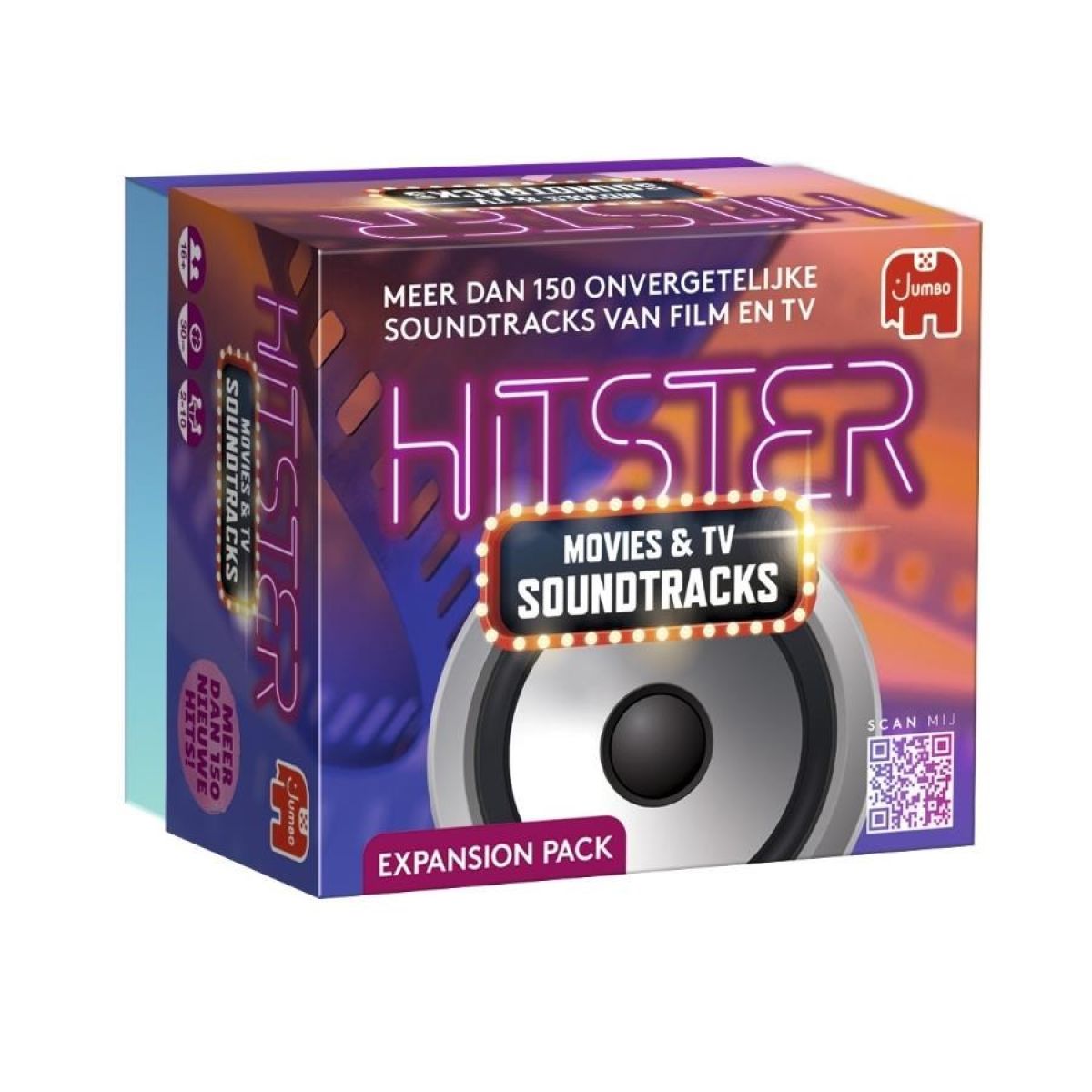 Afbeelding van Hitster - Movies & TV Soundtracks (Uitbreidingsset)