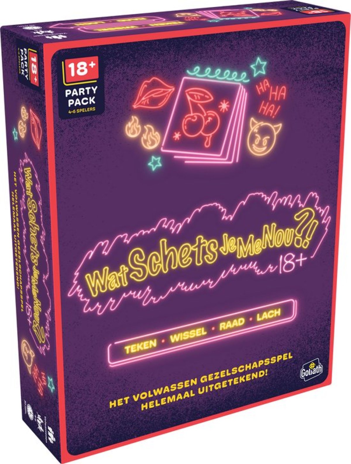 Afbeelding van Wat schets je me nou 18 + (NL)