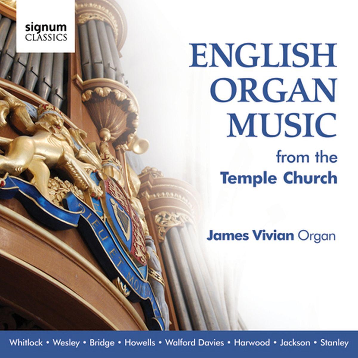 James Vivian - English Organ Music From The Temple Church