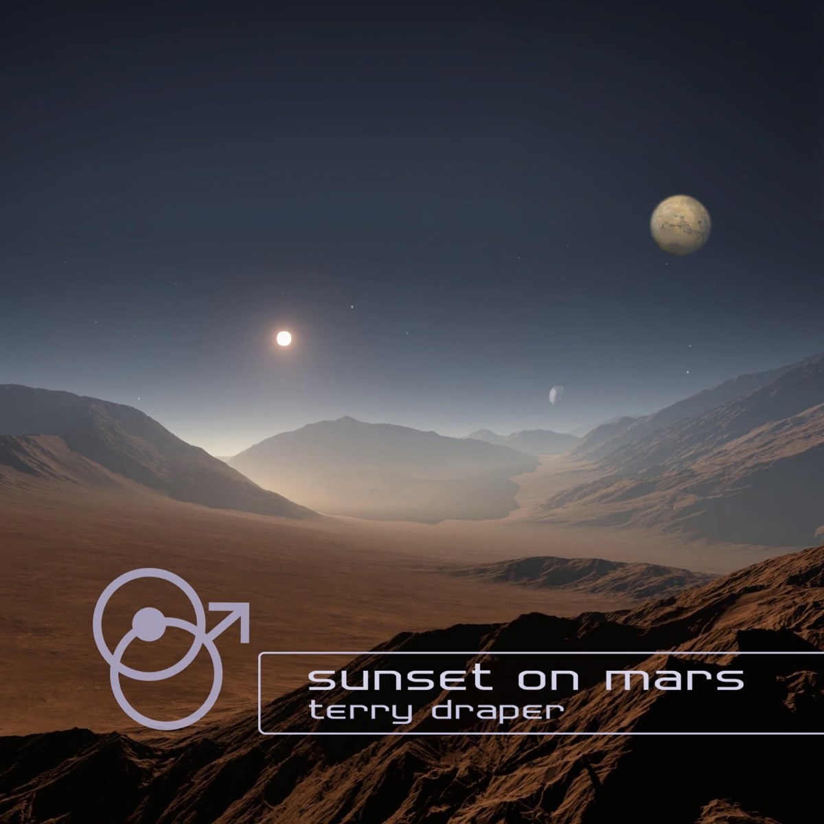 Afbeelding van Terry Draper - Sunset On Mars