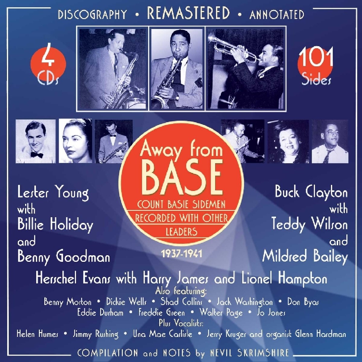Afbeelding van Various Artists - Away From Base - Count Basie Sidemen Recorded With Other Leaders